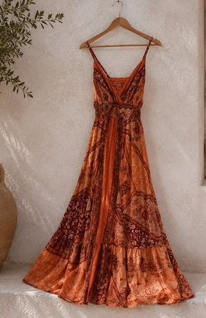 Lulu Silk Maxi Dress