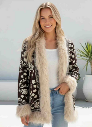Odin Wooly Fur Trim Jacket