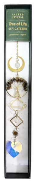 #Tree Of Life Suncatcher With Crystals
