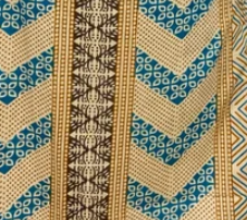 Boheme Blockprint Strappy Top