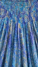 Lulu Shirred Silk Pants