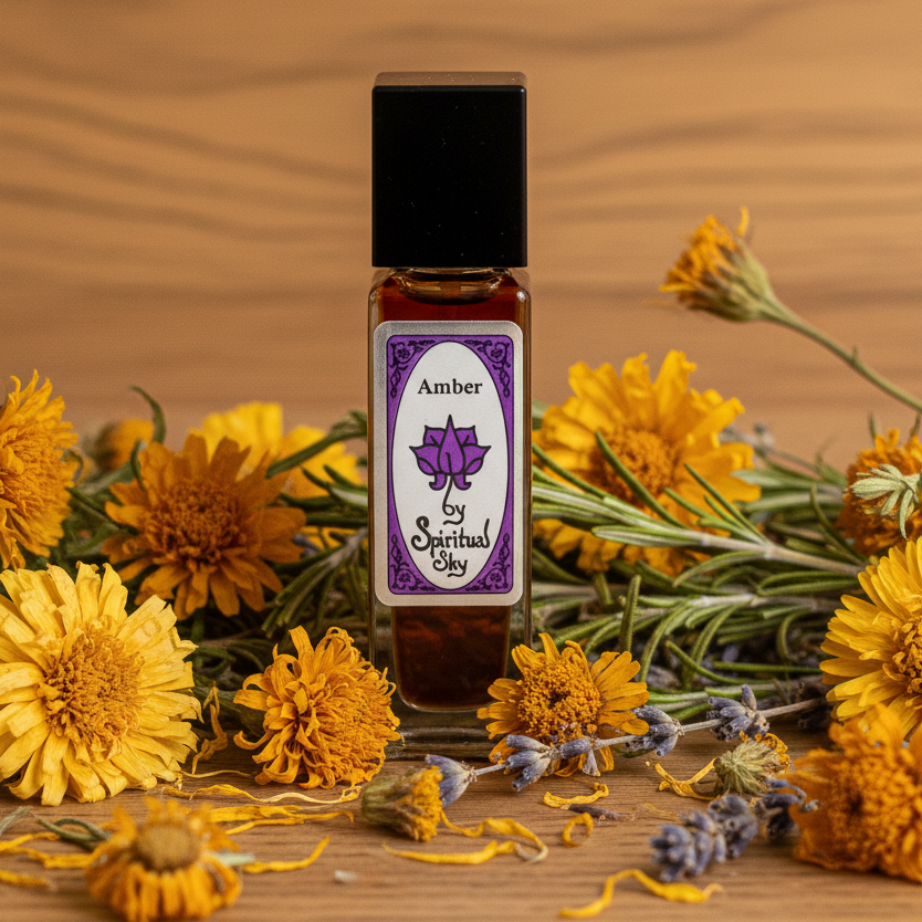 SPIRITUAL SKY FRAGRANCE OIL - 8.5ML AMBER