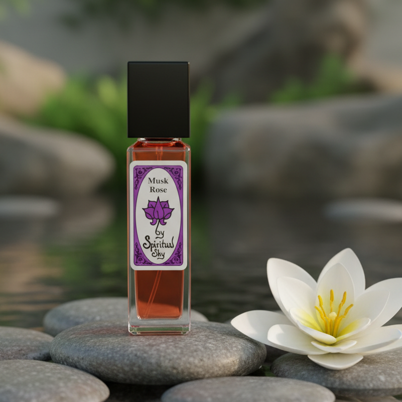 SPIRITUAL SKY FRAGRANCE OIL - 8.5ML MUSK ROSE