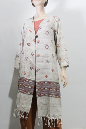 #Rustic Viscose Button Up Shrug