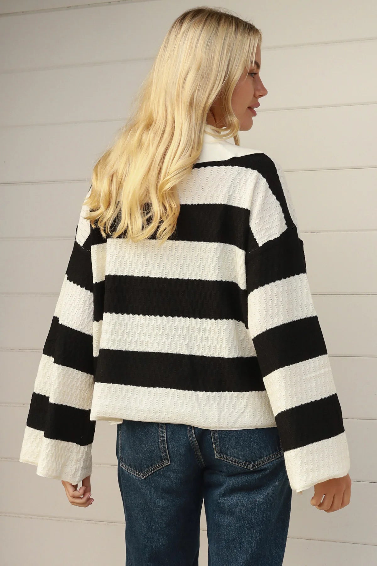 Penny Flare Sleeve Knit Top