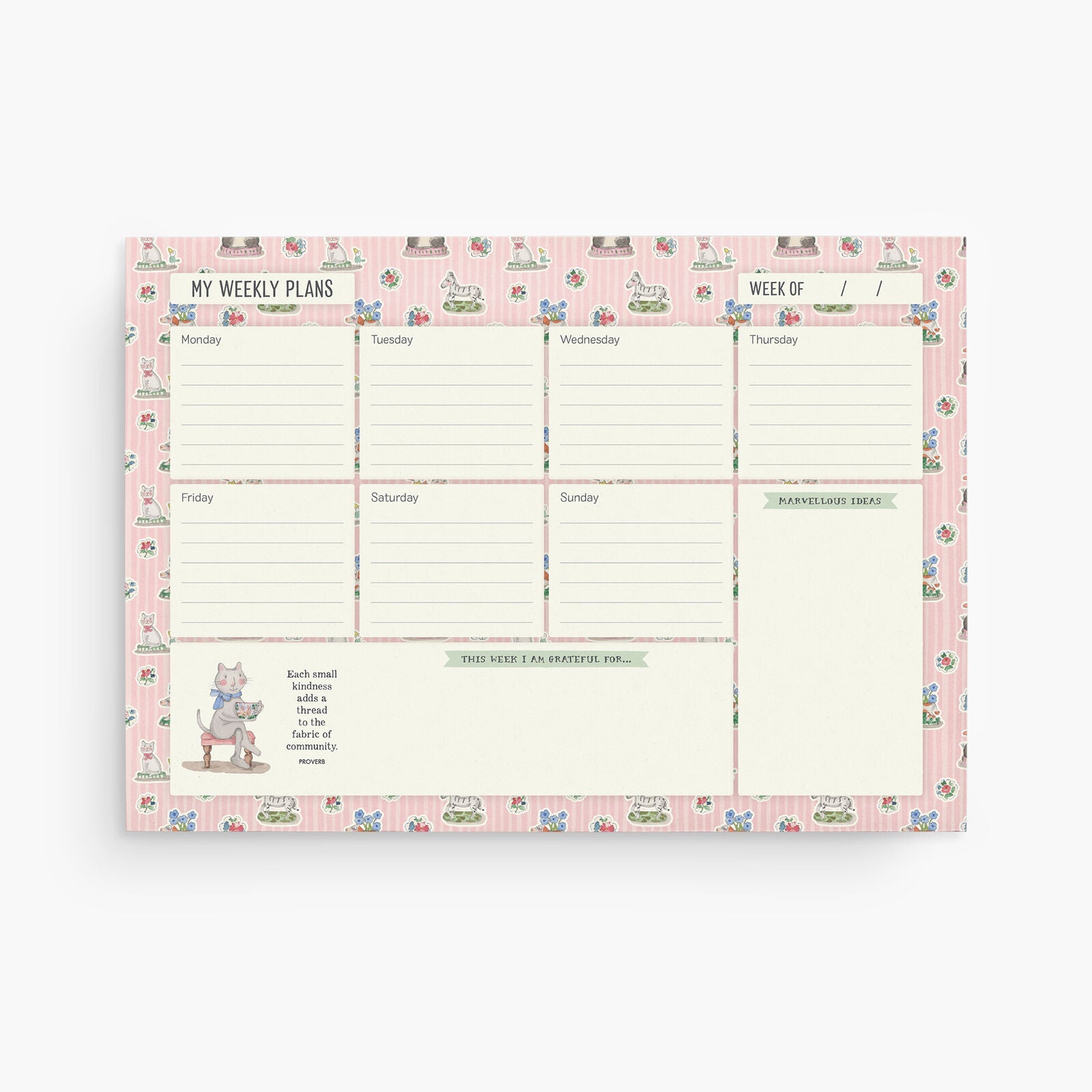 Twigseeds Lovely Life Desk Planner