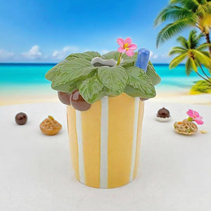 Ceramic Cocktail Flower Vase