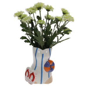 Ceramic Swimsuit Flower Vase