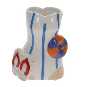 Ceramic Swimsuit Flower Vase