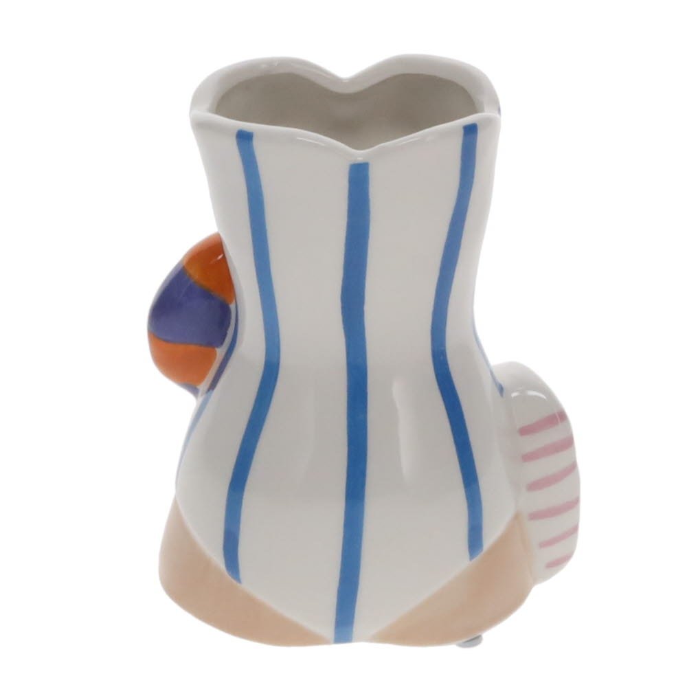 Ceramic Swimsuit Flower Vase
