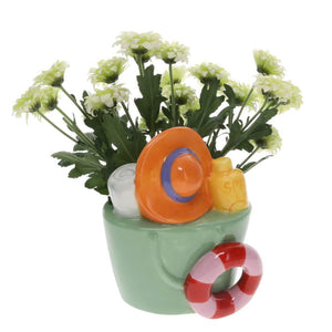 Ceramic Beach Bag Vase