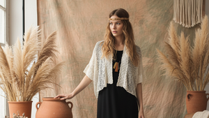 Box Bolero Knit Cardi