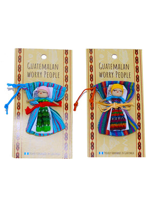 GUATEMALAN WOVEN WORRY DOLL