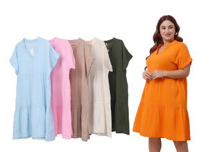 Olympia Short Sleeve Dress