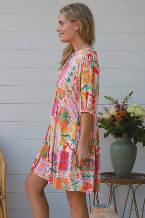 Ruby Button Up Mini Dress