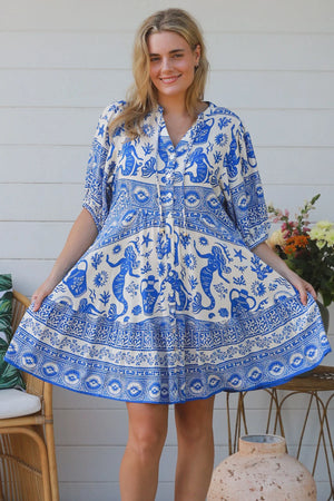 Etta Button Up Mini Dress