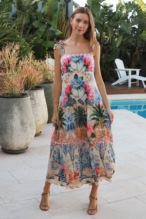#Pheobe Slip Maxi Dress