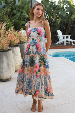 #Pheobe Slip Maxi Dress