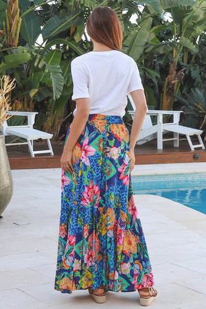 Cindy Floral Maxi Skirt
