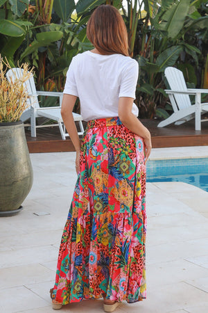 Cindy Floral Maxi Skirt