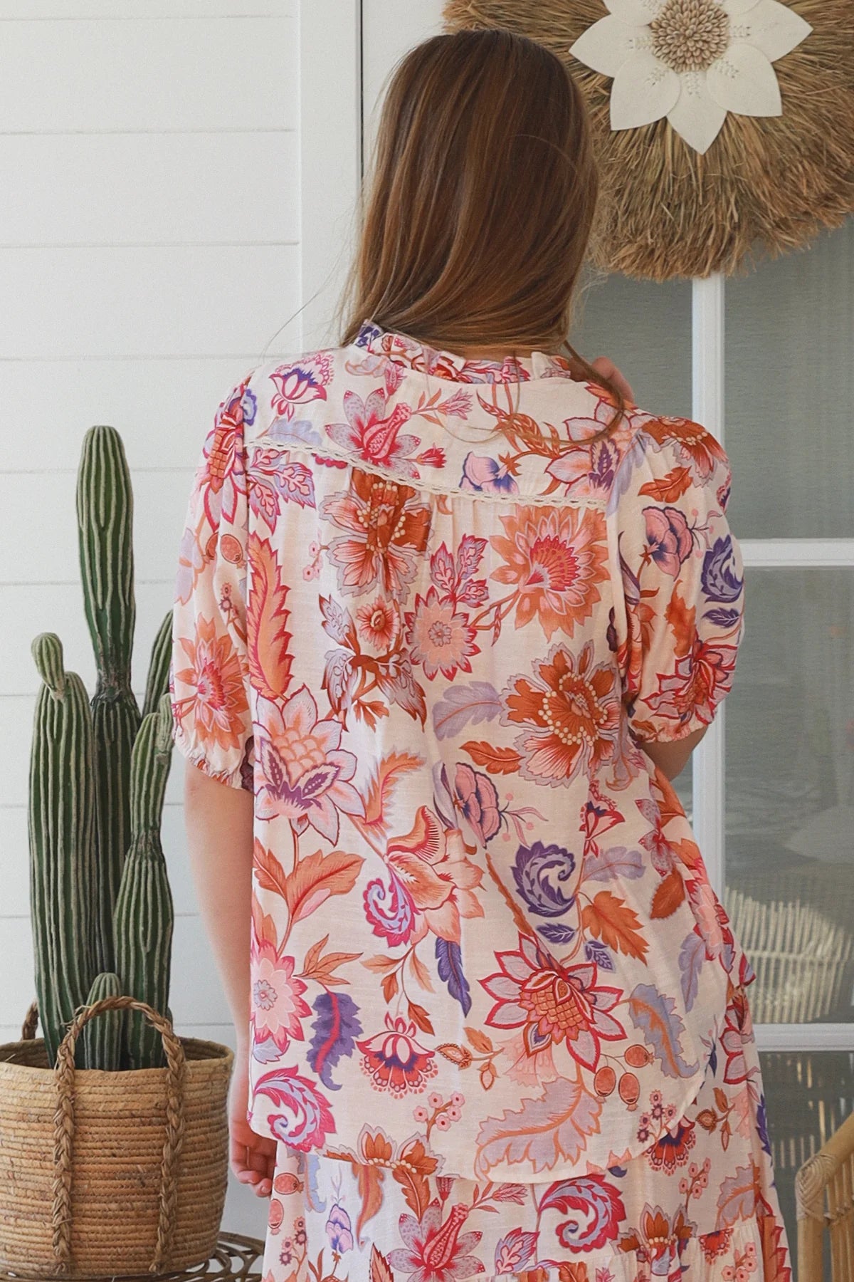 Patricia Floral Button Up Blouse