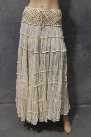Crochet Yoke Tier Skirt