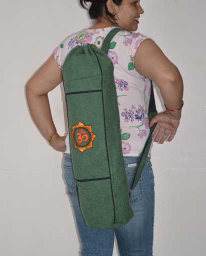 OM Cotton Yoga Mat Bag