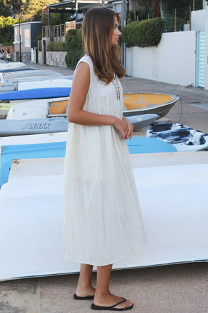 Cleo Baby Doll Maxi Dress
