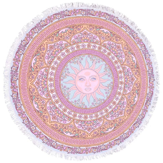 Round Beach Towel