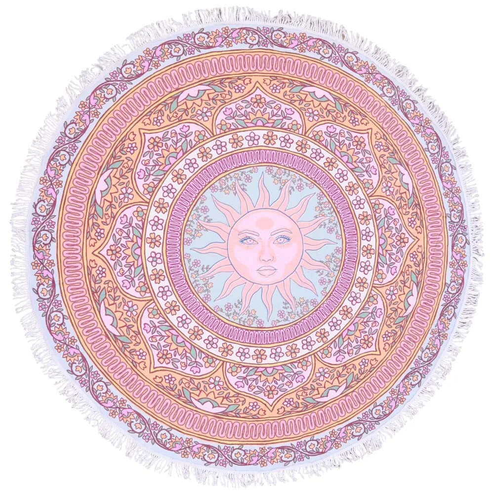 Round Beach Towel