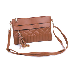 #Front Tassle Dual Pocket Bag