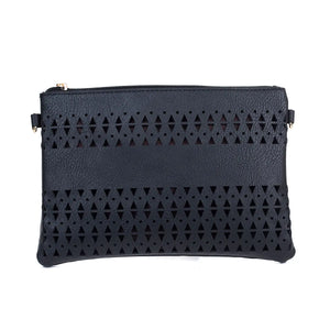 #Argyle Cut Out Design Crossbody Bag