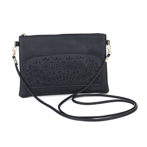#Dual Pocket Bag With Cut Out Front Design