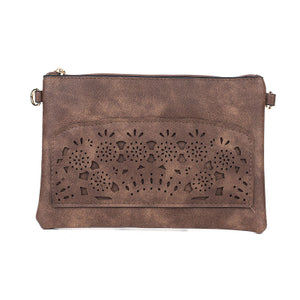 #Dual Pocket Bag With Cut Out Front Design