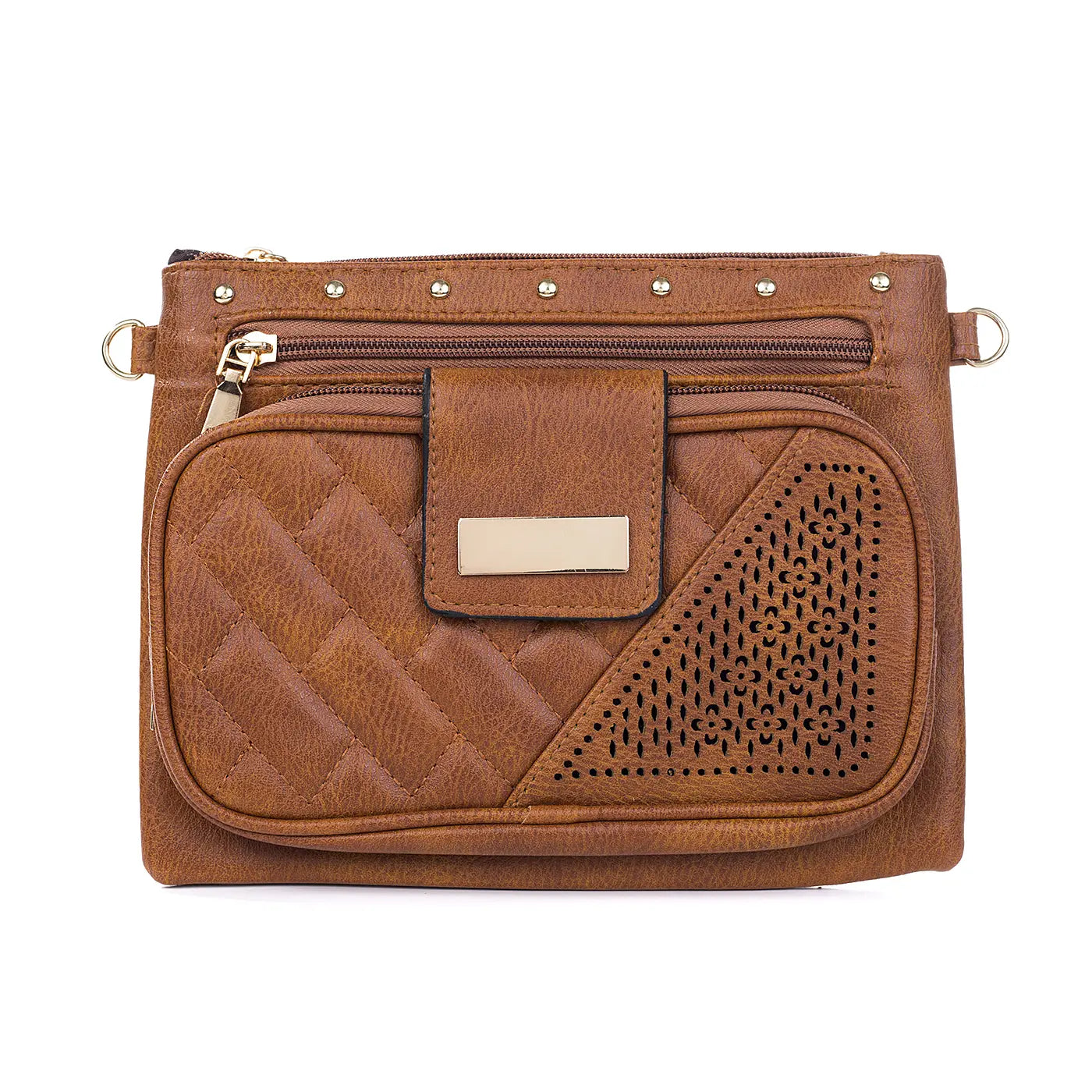 #Gold Hardware Crossboy Bag