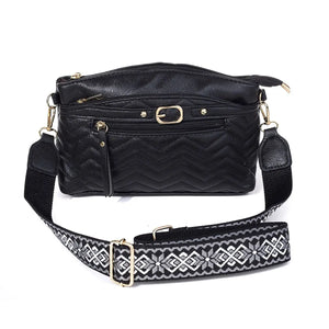 #Buckle Detail Crossbody Bag