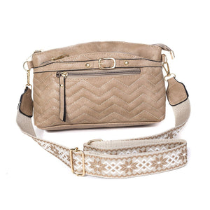 #Buckle Detail Crossbody Bag