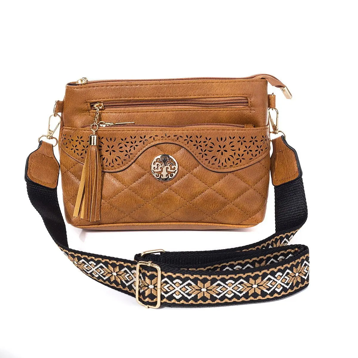 #Detailed Strap Crossbody Bag