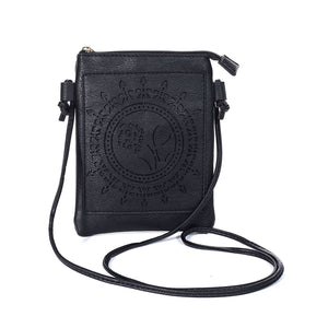 #Rose Cut Out Phone Crossbody Bag
