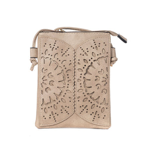 #Mirror Cut Out Design Phone Crossbody Bag
