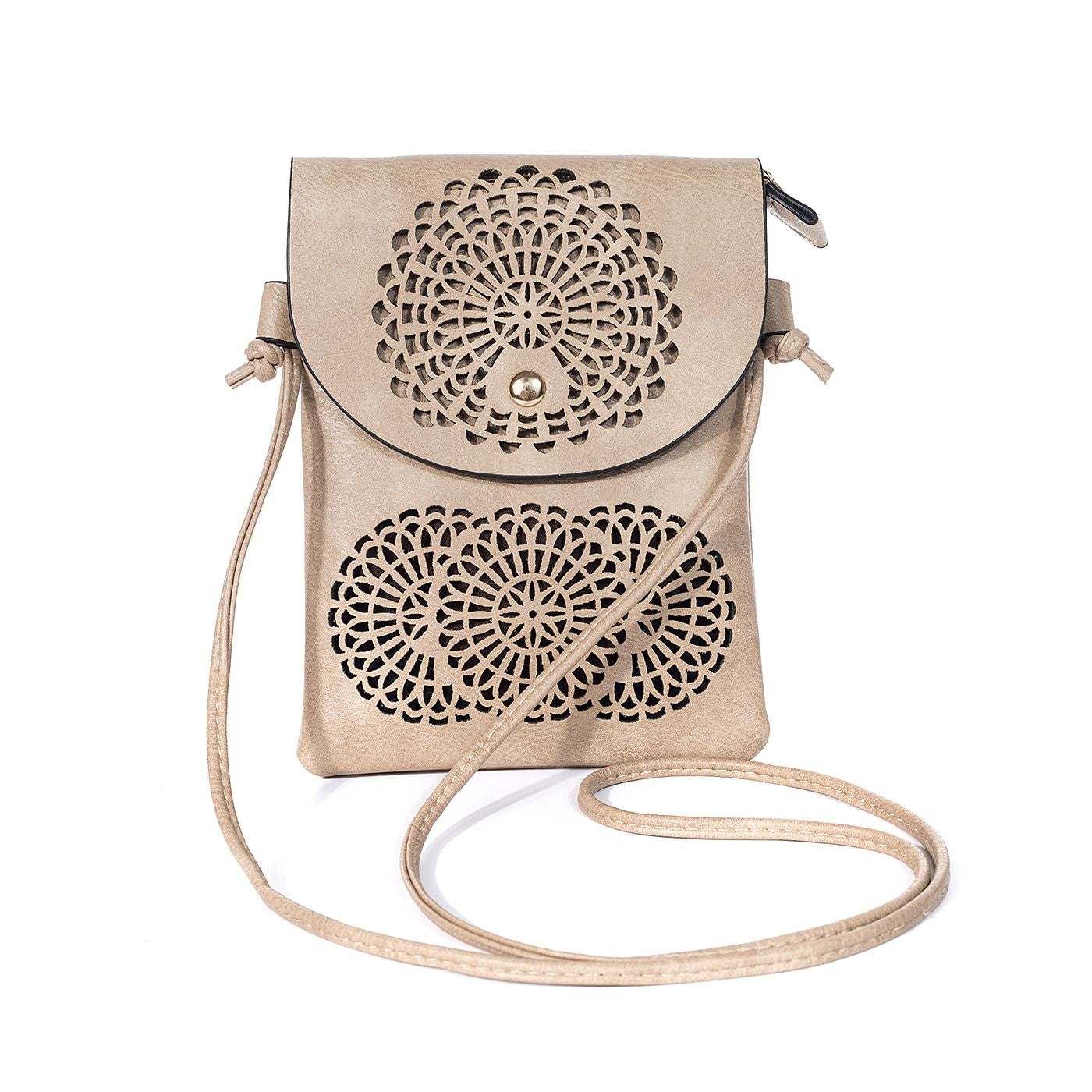 #Sunflower Dual Pocket Phone Crossbody Bag