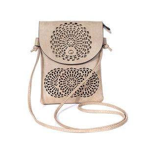 #Sunflower Dual Pocket Phone Crossbody Bag