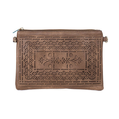 #Mandala Cut Out Bag With Strap