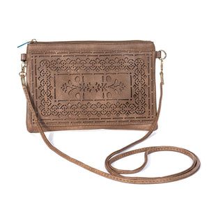 #Mandala Cut Out Bag With Strap