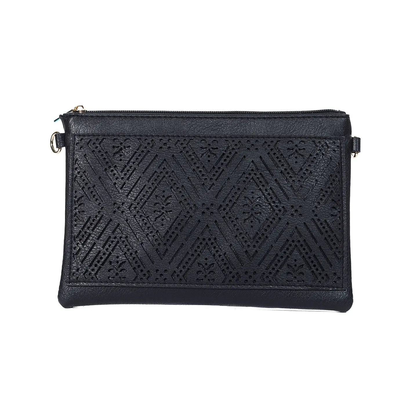 #Diamond Mandala Cut Out Bag With Strap