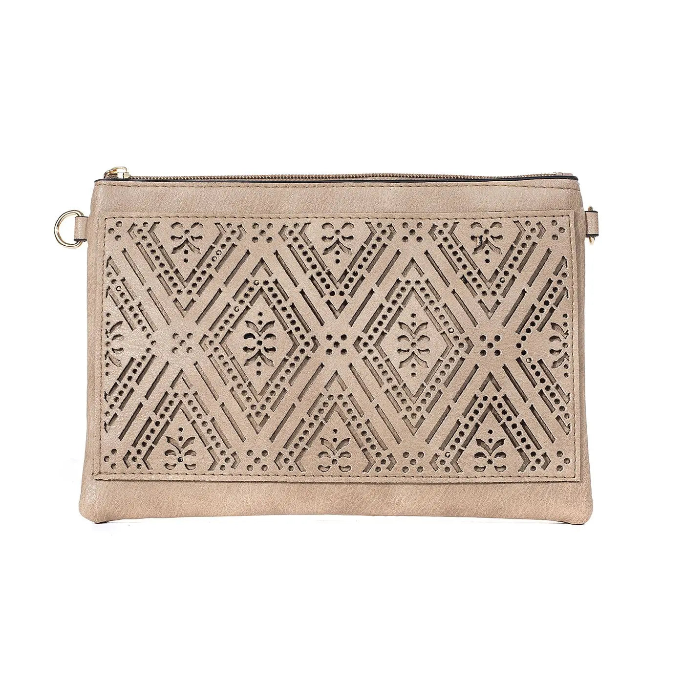 #Diamond Mandala Cut Out Bag With Strap