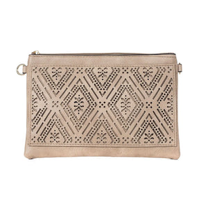 #Diamond Mandala Cut Out Bag With Strap