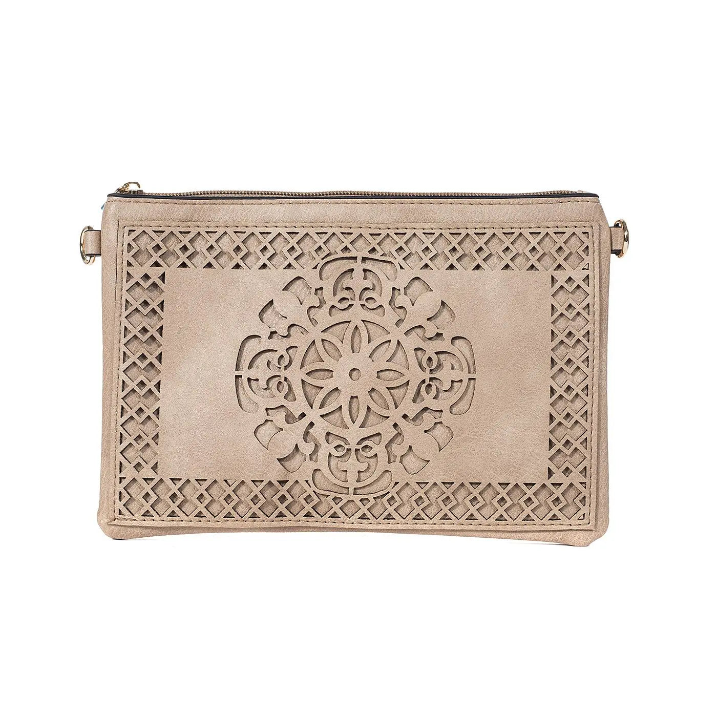 #Mandala Daisy Cut Out Bag With Strap