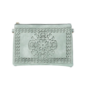 #Mandala Daisy Cut Out Bag With Strap