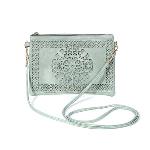 #Mandala Daisy Cut Out Bag With Strap